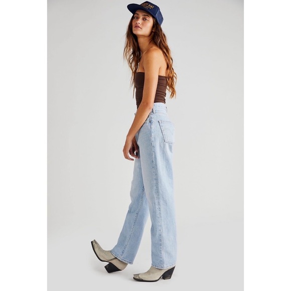 Levi's 90's 501 Jeans Ever Afternoon Light Wash Size 24 Relaxed Straight - Picture 3 of 11